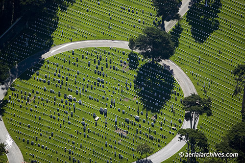 © aerialarchives.com aerial photograph National Cemetery Presidio San Francisco
AHLB2193 BNKR91