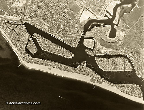 © aerialarchives.com  historical aerial photograph Newport Beach, Orange County, California, 1963
AHLV3624