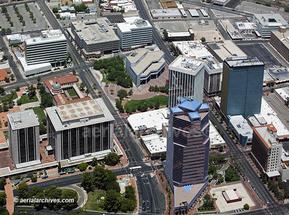 © aerialarchives.com downtown Tucson, Arizona, AZ aerial photograph,
AHLB3542, AHFFMR